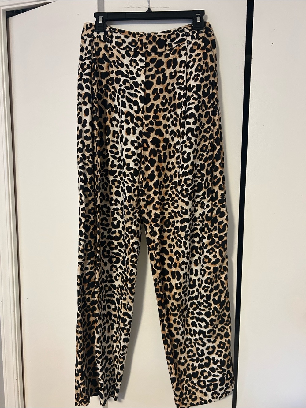 Topshop leopard trouser